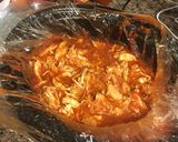 A picture of step 1 of Chicken Parm Penne.
