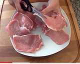 Foto del paso 1 de la receta: Flamenquines de jamón serrano y queso