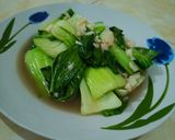 Foto langkah ke 4 dari resep Tumis Pokcoy Bawang Putih.