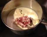 Une image de l'étape 3 de Gratin de côtes de blettes au lard et au Munster.
