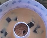 Foto langkah ke 5 dari resep Puding Cincau Cappucinno.