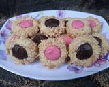 Cara Membuat Peanuts Choco Thumbprint Cookies 6