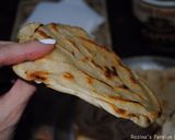 A picture of step 12 of Pan fried Naan.