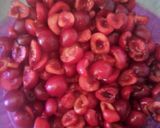 Foto del paso 1 de la receta: Mermelada de cerezas