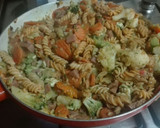 Foto del paso 2 de la receta: Menestra de verduras con pasta de lentejas y queso fresco