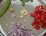 A picture of step 3 of Chatpati Chana Dal.