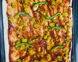 A picture of step 3 of 3 spices roasty pizza.