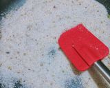 A picture of step 2 of Green coconut balls /laddu.