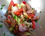 ยำเนื้อย่าง วิธีทำสูตร 6 รูป