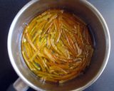 A picture of step 3 of Candied Orange Peel.