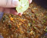A picture of step 4 of Paneer cheese pav bhaji.