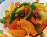 A picture of step 2 of Fried broccoli in yam ring.