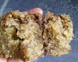Foto langkah ke 9 dari resep Eggless Banana Steamed Cake (no mixer, no telur, no oven).