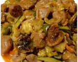 Foto del paso 4 de la receta: Pavo adobado con higos y verduras