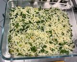Une image de l'étape 24 de Gratin d’épinards au jambon, pignons de pin et floraline.