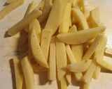 A picture of step 2 of Crispy fries.