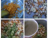 A picture of step 5 of Supreme chicken veg soup with classic potatoes puffs.