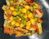Foto del paso 5 de la receta: Wok de repollo y heura