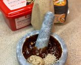 A picture of step 2 of Ssamjang (Korean bbq dipping sauce for meat).