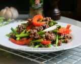 Foto langkah ke 6 dari resep Oseng Daging Giling Asparagus.