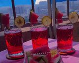 A picture of step 2 of Watermelon Rose Mojito.