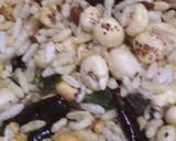 Makhana murmura namkin recipe step 4 photo