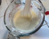A picture of step 2 of Maja Blanca.