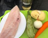 Foto del paso 1 de la receta: Lenguado con verduras en papillote