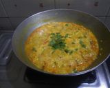 A picture of step 5 of Kathiyawadi vagharelo rotlo.