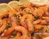 A picture of step 4 of Lemon Shrimp.