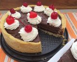 Foto langkah ke 20 dari resep Chocolate Custard Pie with Cream on Top.