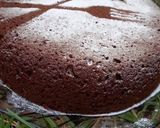 عکس مرحله 1 از دستور کیک پنبه ای شکلاتی۲😋🥰