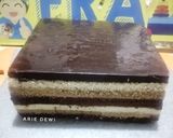 Foto langkah ke 14 dari resep Moist Tiramisu Steam Cake with Choco Ganache.