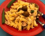 Foto del paso 15 de la receta: Mis fideos (fusillis)en salsa de atún, aceitunas y ricota