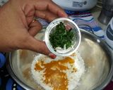 A picture of step 5 of SLICED KACHORI #easy snacks.