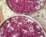 A picture of step 4 of Amla beetroot mukhwas.