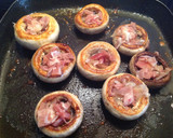 Foto del paso 6 de la receta: Champiñones rellenos con jamón