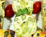 Une image de l'étape 2 de Clafoutis aux asperges vertes.