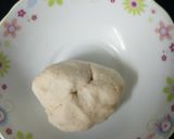 A picture of step 3 of Sweet chana dal cone.