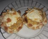 Foto del paso 3 de la receta: Canastitas de choclo cebolla y queso(light)