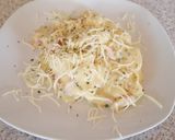รูปขั้นตอนการทำที่ 3 ของ Tortellini Carbonara