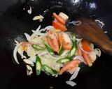 Foto langkah ke 3 dari resep Tumis labu-wortel- kembang kol.