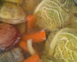Húsleves gazdagon három féle húsból. 🍜 recept fázis 3 fotója