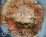 Foto langkah ke 2 dari resep Telur Dadar Bayam dan Wortel.