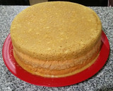 Foto del paso 5 de la receta: Postre de vainillas con bizcochuelo y flan