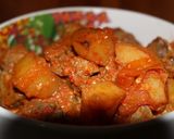Foto langkah ke 8 dari resep Sambal goreng ati ampela & kentang superrrr pedassss.