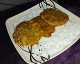 A picture of step 4 of Sabudana tikki.