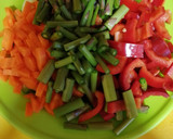 Foto del paso 1 de la receta: Relleno de fajitas vegetariana