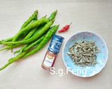 青龍炒小魚乾的食譜步驟1照片