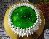 ग्रीन वैल्वेट केक (green velvet cake recipe in Hindi) रेसिपी चरण 7 फोटो